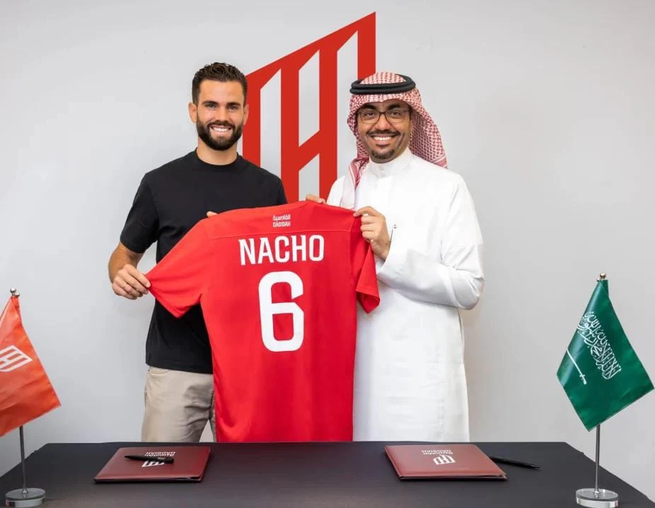 رسمياً .. القادسية يعلن عن تعاقده مع "ناتشو" قائد فريق ريال مدريد الإسباني 