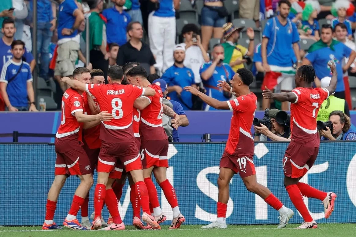 إيطاليا تنهار أمام عقارب الساعة السويسرية وتغادر يورو 2024 من دور الـ16 