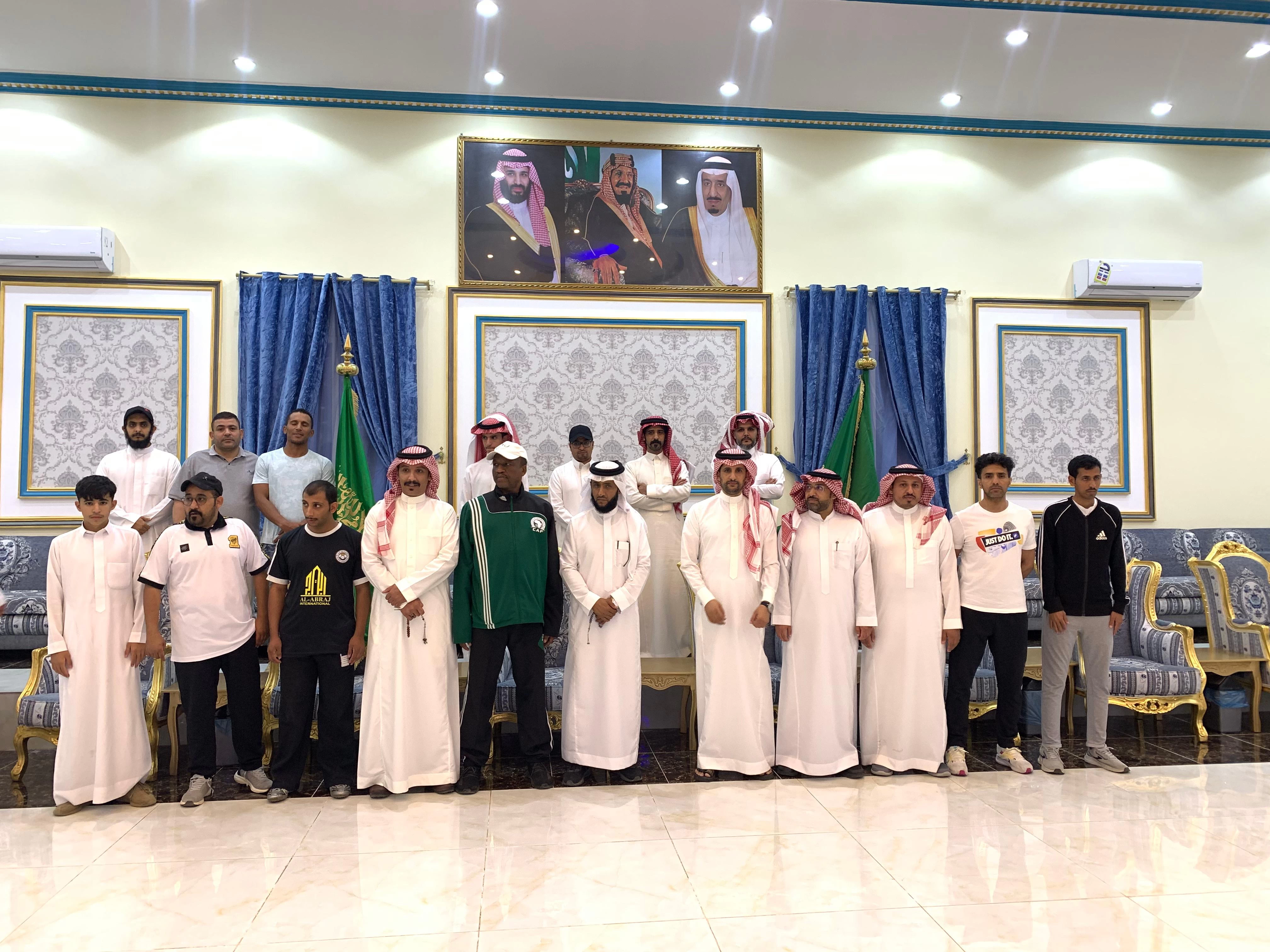 إقامة قرعة بطولة لجوان لكره القدم بأحد رفيدة 