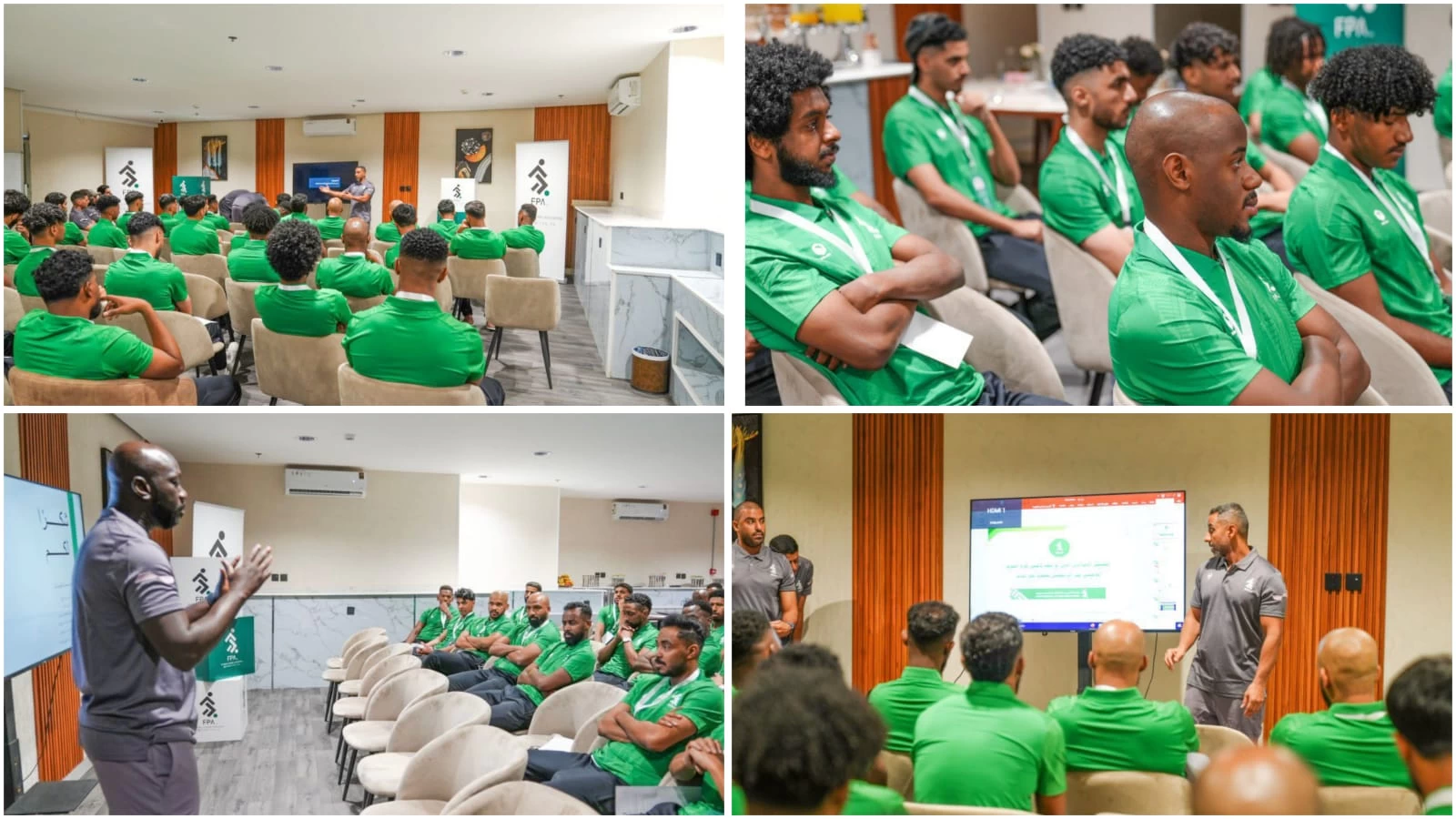 رابطة لاعبي كرة القدم تدشن معسكرها الإعدادي الأول للموسم الرياضي القادم