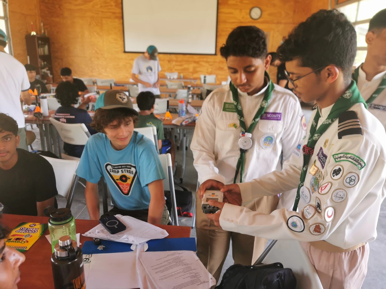 كشافة المملكة تواصل مٌشاركتها في المخيم الكشفي العالمي بأمريكا