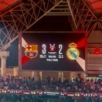 برشلونة بطلاً لكأس السوبر الإسباني بعد فوزه على ريال مدريد 3-2
