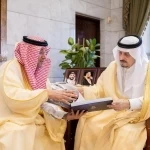 أمير منطقة الرياض يستقبل الرئيس التنفيذي للهيئة السعودية للمدن الصناعية ومناطق التقنية