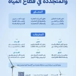 الهيئة السعودية للمياه تطلق برنامجًا متخصصًا في الطاقة النظيفة والمتجددة لقطاع المياه