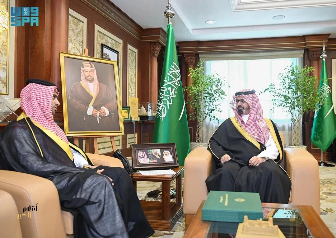 نائب أمير جازان يستقبل مدير فرع إدارة المجاهدين بالمنطقة