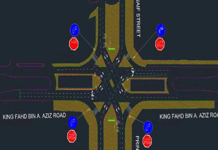 إلغاء أكثر من 20 إشارة مرورية لتحسين انسيابية الحركة المرورية في الطرق بحاضرة الدمام