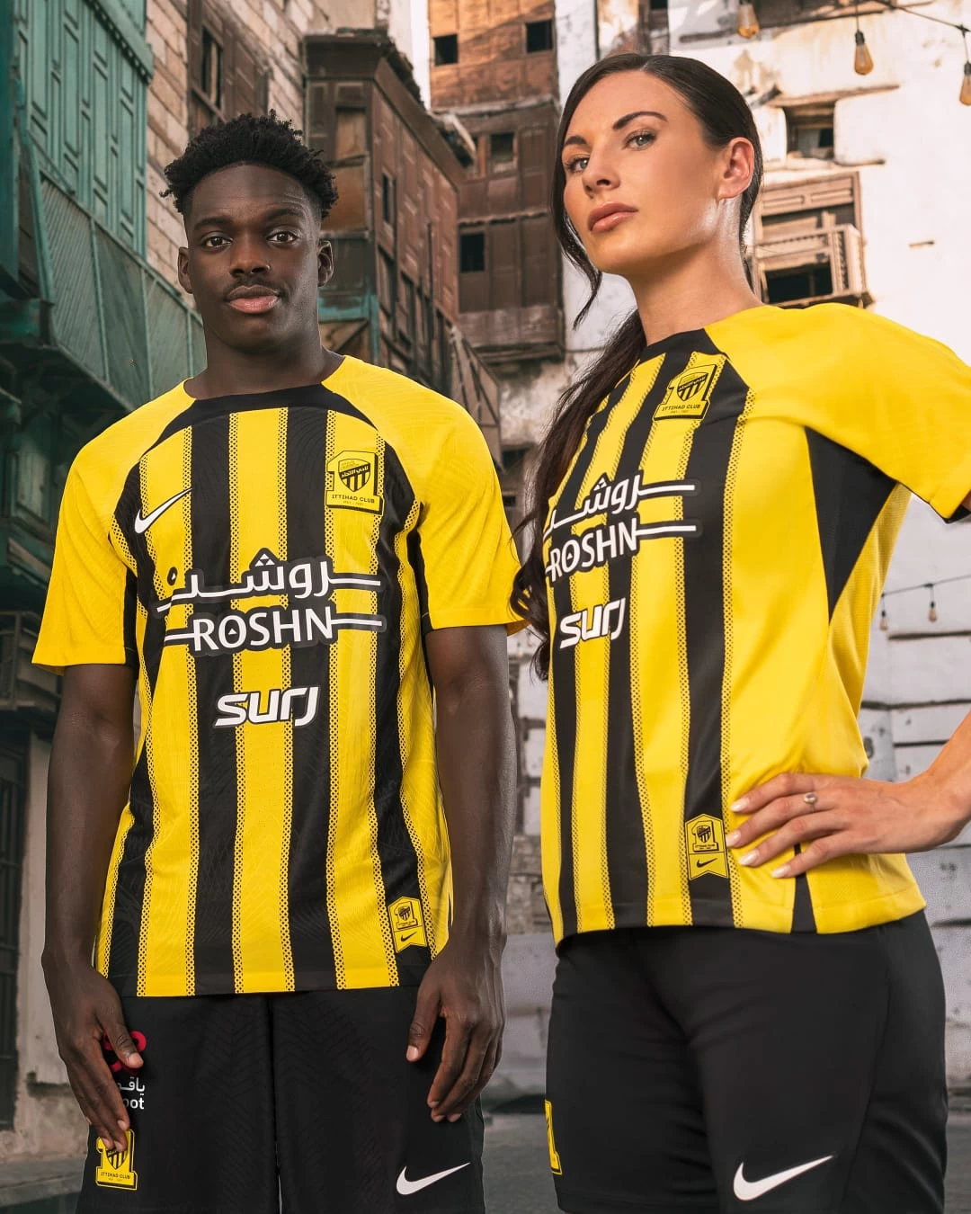 الاتحاد يدشن طقمه للموسم الجديد