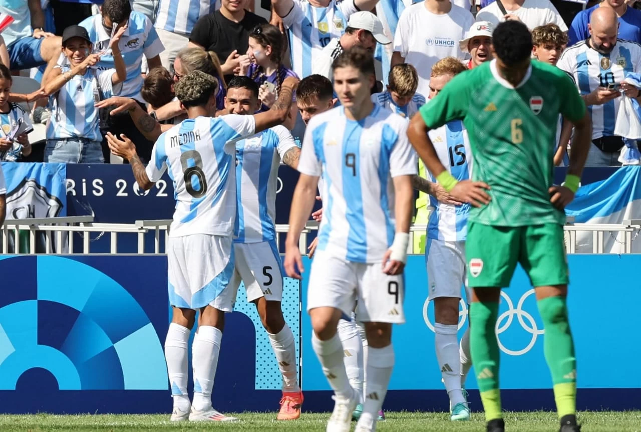 الأرجنتين تهزم منتخب العراق في أولمبياد باريس 2024