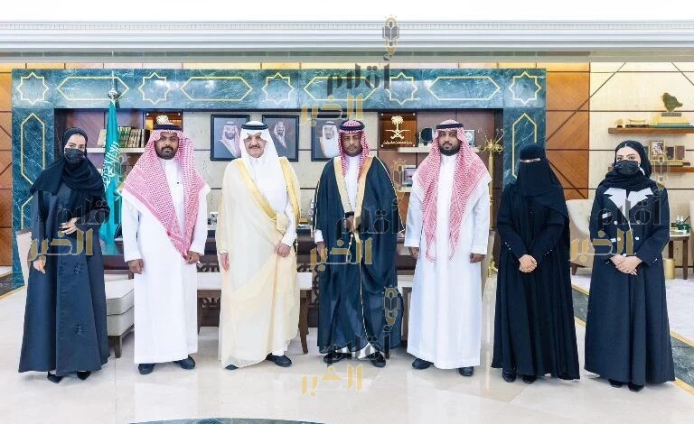 أمير الشرقية يستقبل رئيس مجلس إدارة جمعية رؤية لتنمية القدرات البشرية