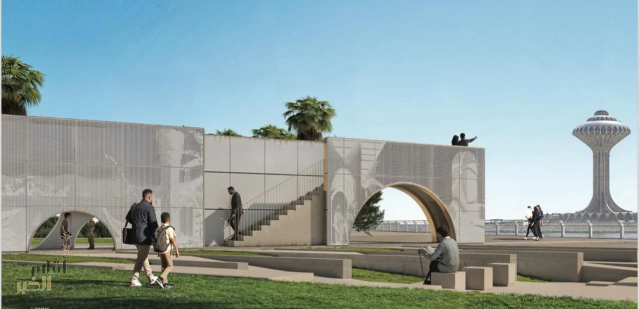 أمانة الشرقية: بدء العمل في مجسم " ذاكرة الخبر " بكورنيش الخبر