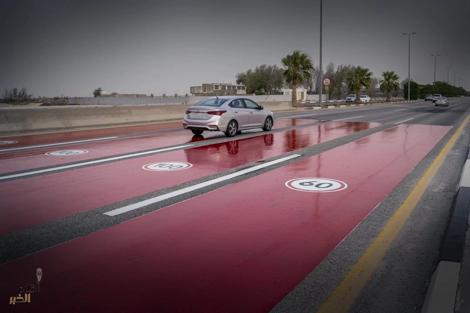 " مواقع تنبيه" لحدود السرعة في طرق الاحساء