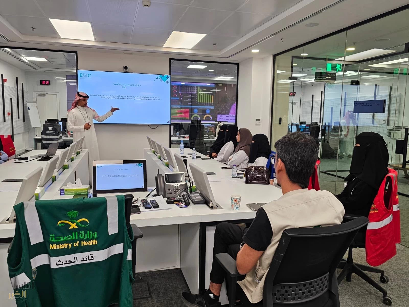 صحة الرياض تستقبل أول دفعة من برنامج "مسؤول ادارة الكوارث" 