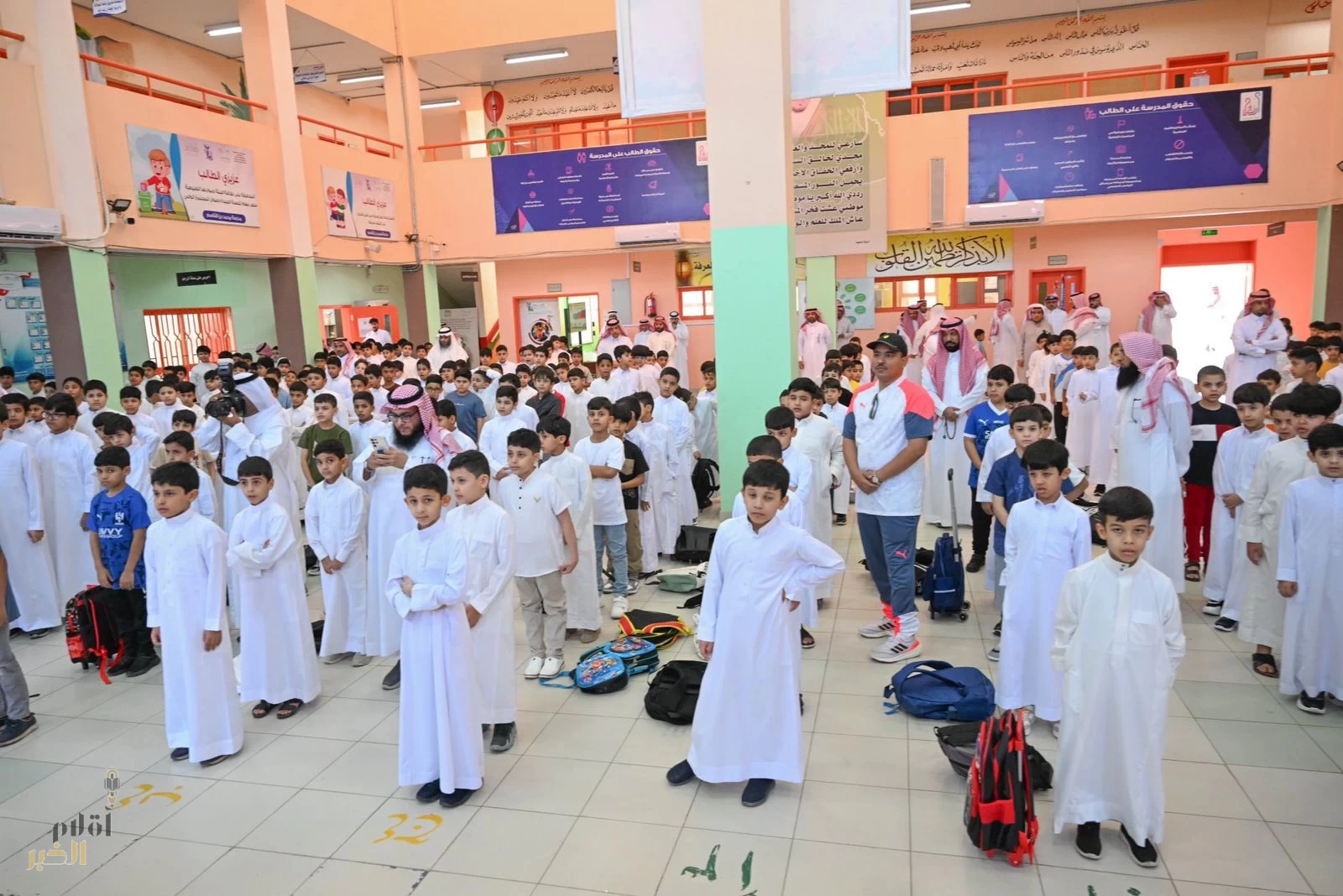 مدارس الحدود الشمالية تستقبل أكثر من 100 ألف طالب وطالبة للعام الدراسي الجديد