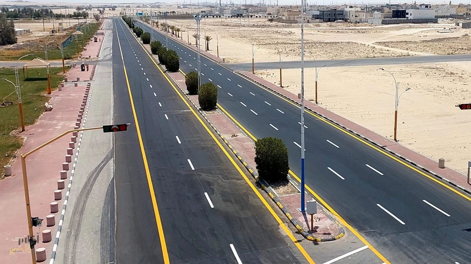 أمانة الشرقية: تنفذ أعمال تطوير ورفع كفاءة مداخل قرية العليا ( الشمالي-الشرقي-الغربي )