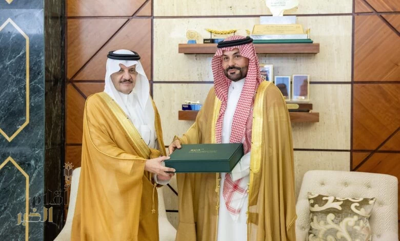 أمير الشرقية يستقبل رئيس مجلس إدارة الهيئة السعودية للمقاولين