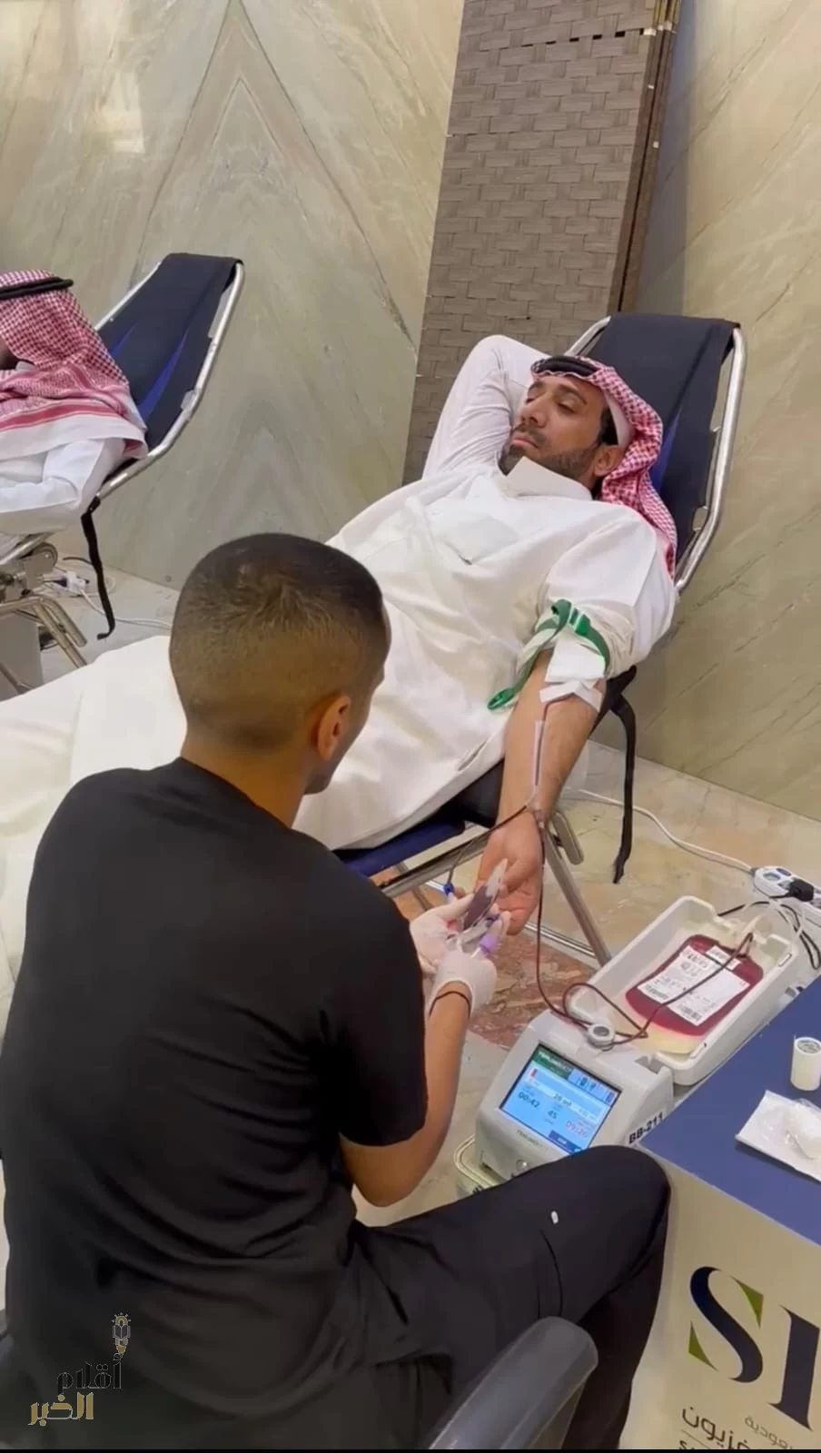 فرع الصحة بالرياض ينفذ حملة للتبرع بالدم في "الإذاعة والتلفزيون" بمشاركة "سلطان الطبية العسكرية "