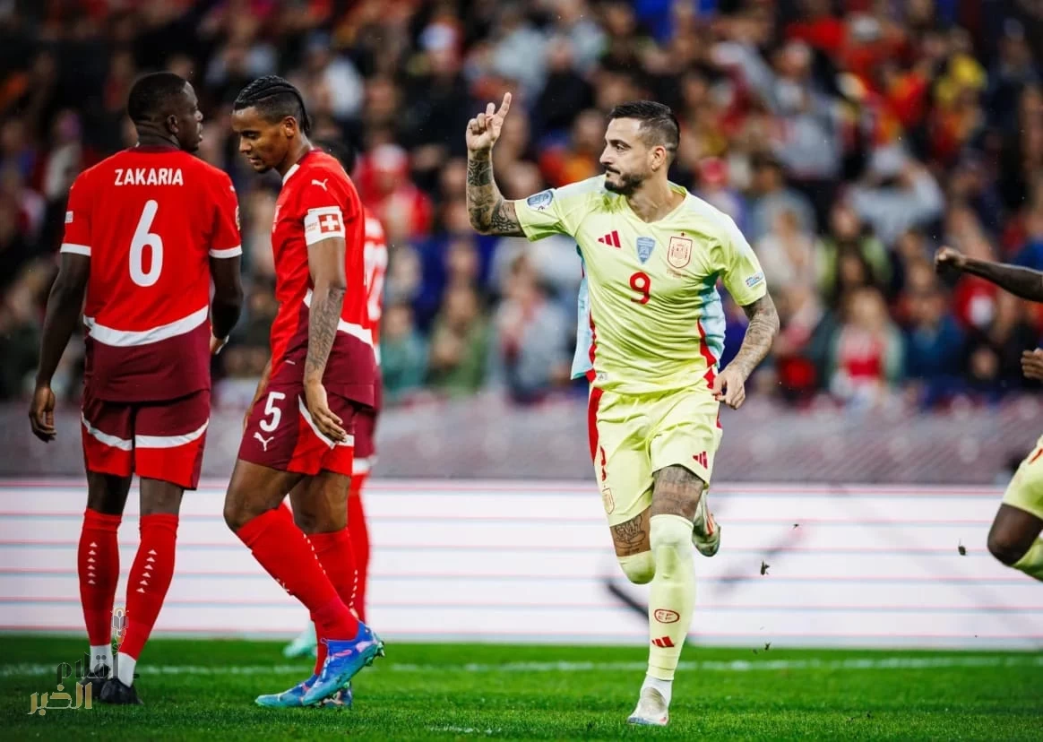 إسبانيا تتفوق على سويسرا برباعية في دوري الأمم الأوروبية