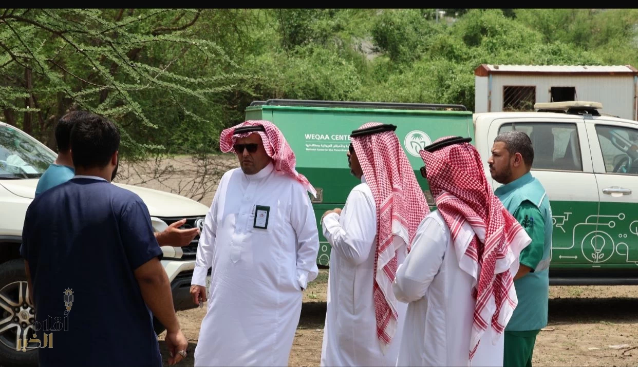 مدير عام وقاء عسير يقف على اعمال مكافحة نواقل الامراض بعد الحالة المطرية في المنطقة