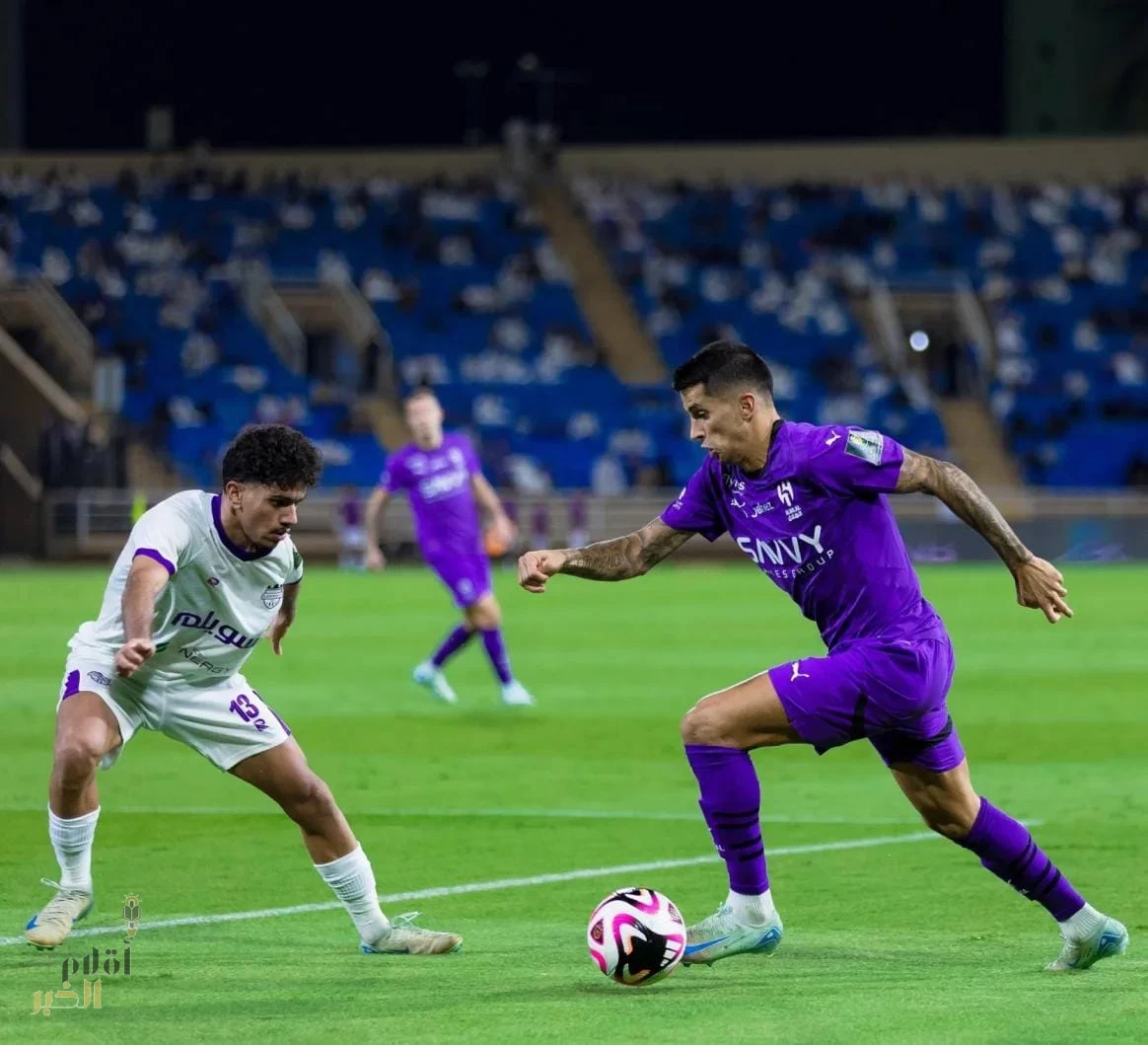 الهلال ينتصر بصعوبة على البكيرية ويتأهل لثمن نهائي كأس الملك