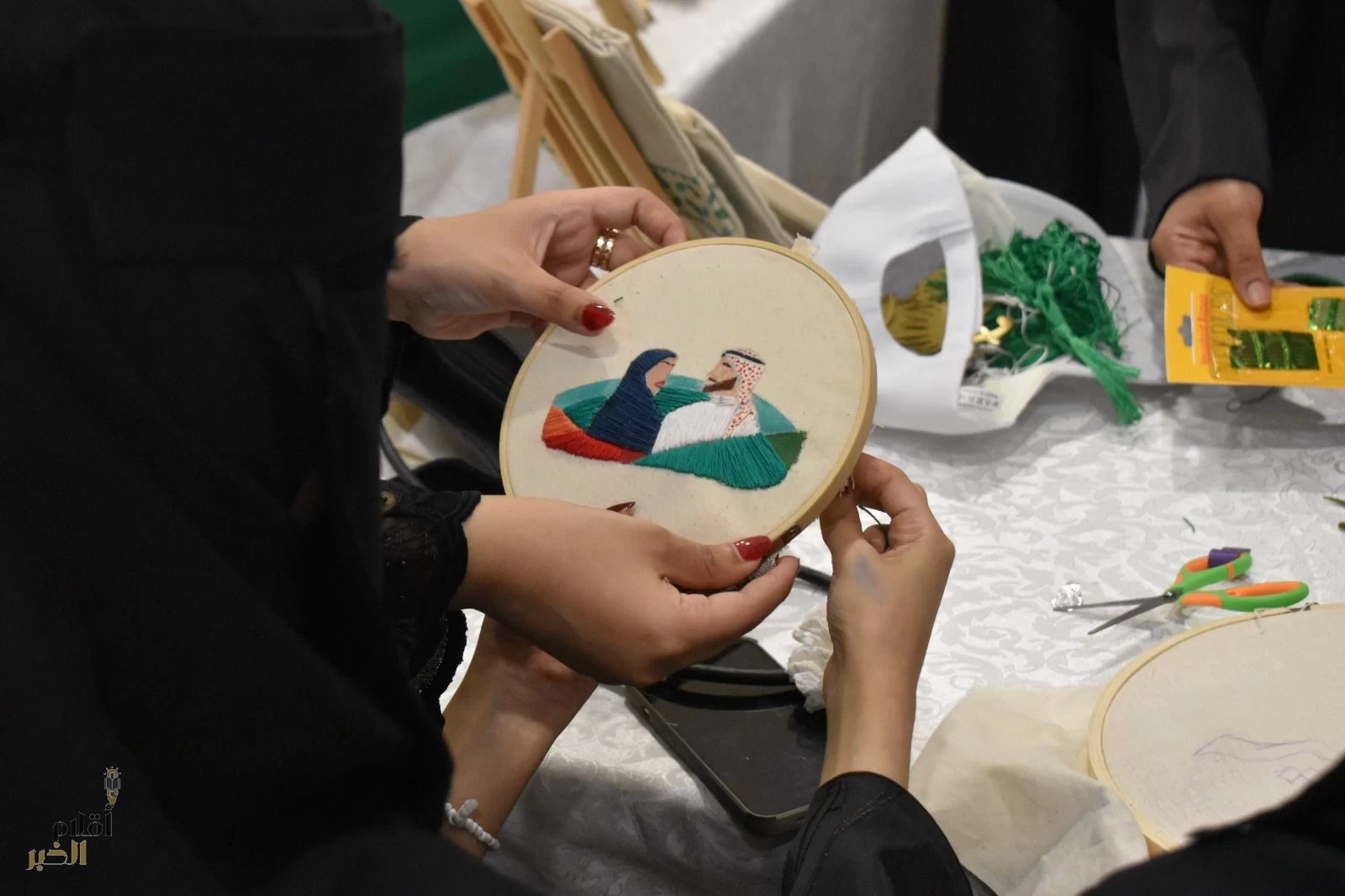 كلية التقنية للبنات بجازان تحتفل باليوم الوطني الـ94