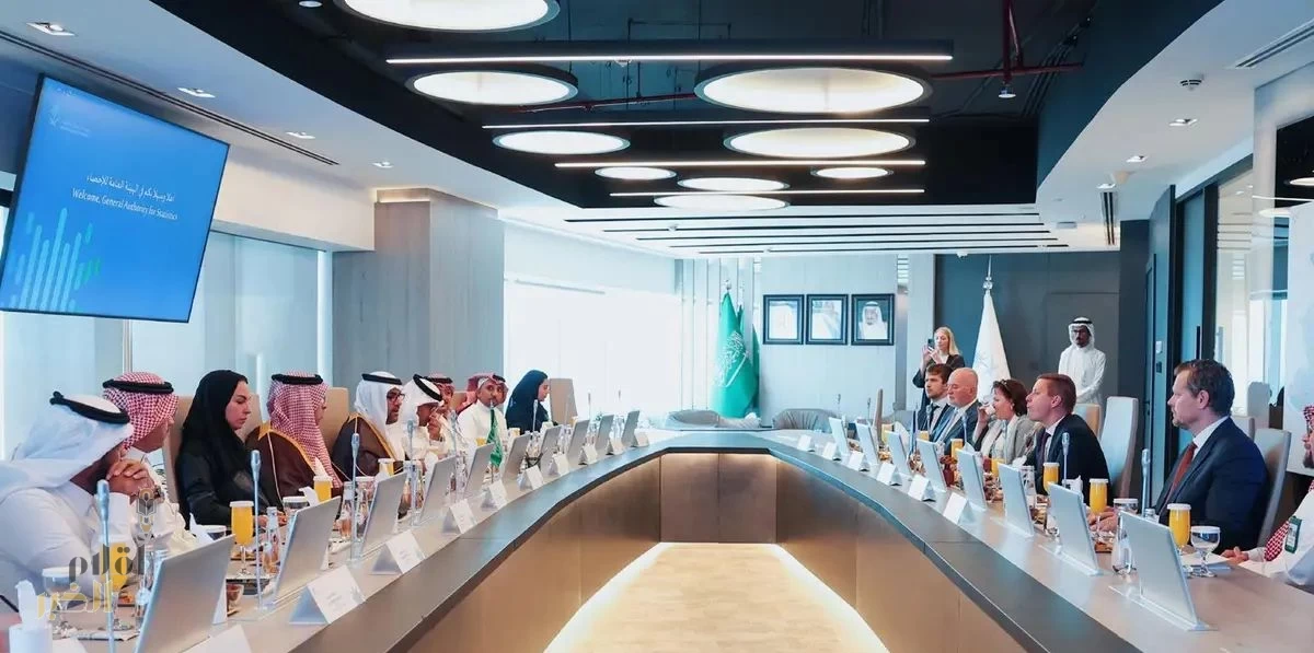 رئيس الهيئة العامة للإحصاء يستقبل وزير الاقتصاد والصناعة في إستونيا