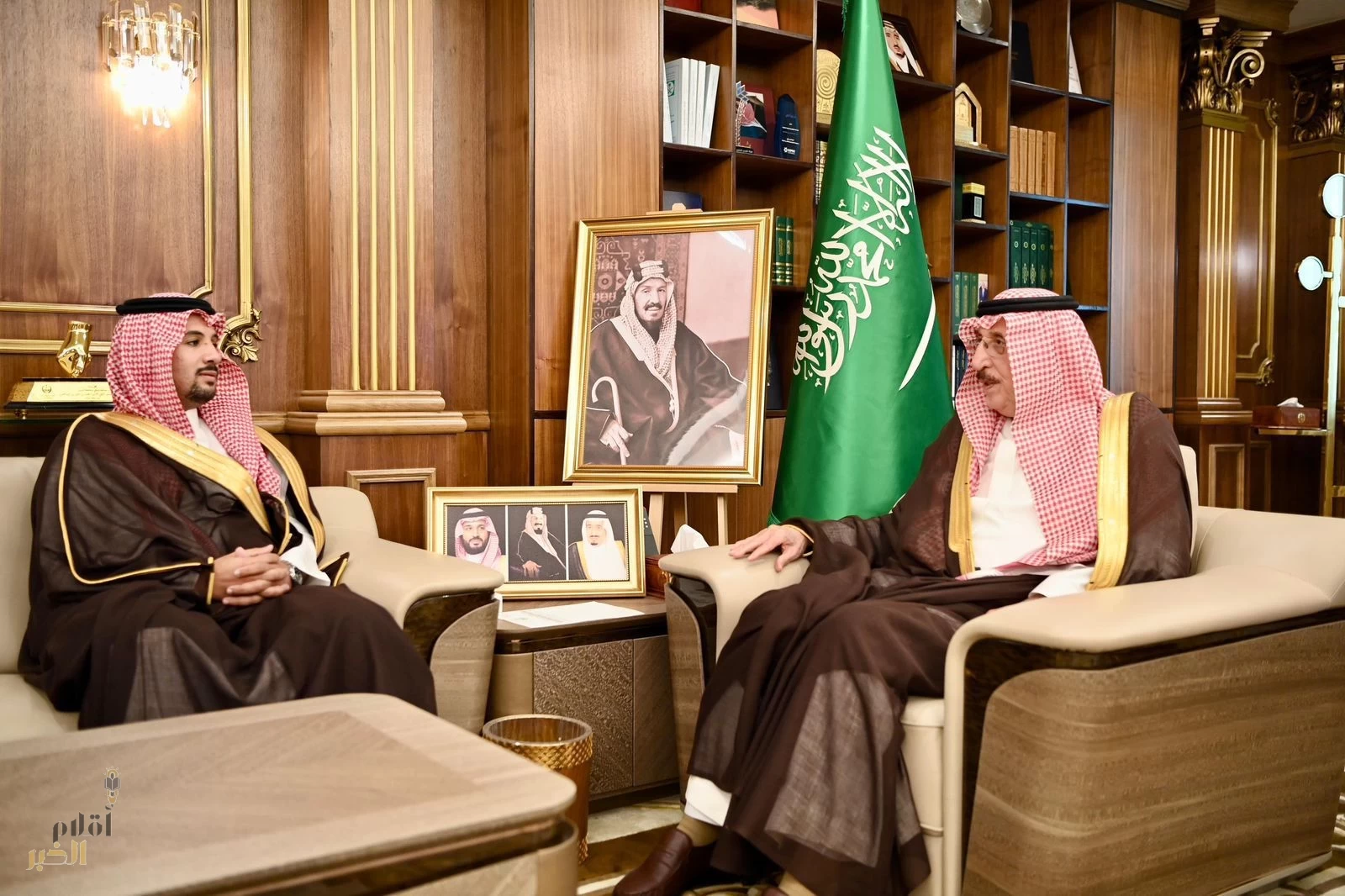 سمو أمير منطقة جازان يستقبل مدير عام المركز الوطني لتنمية الغطاء النباتي