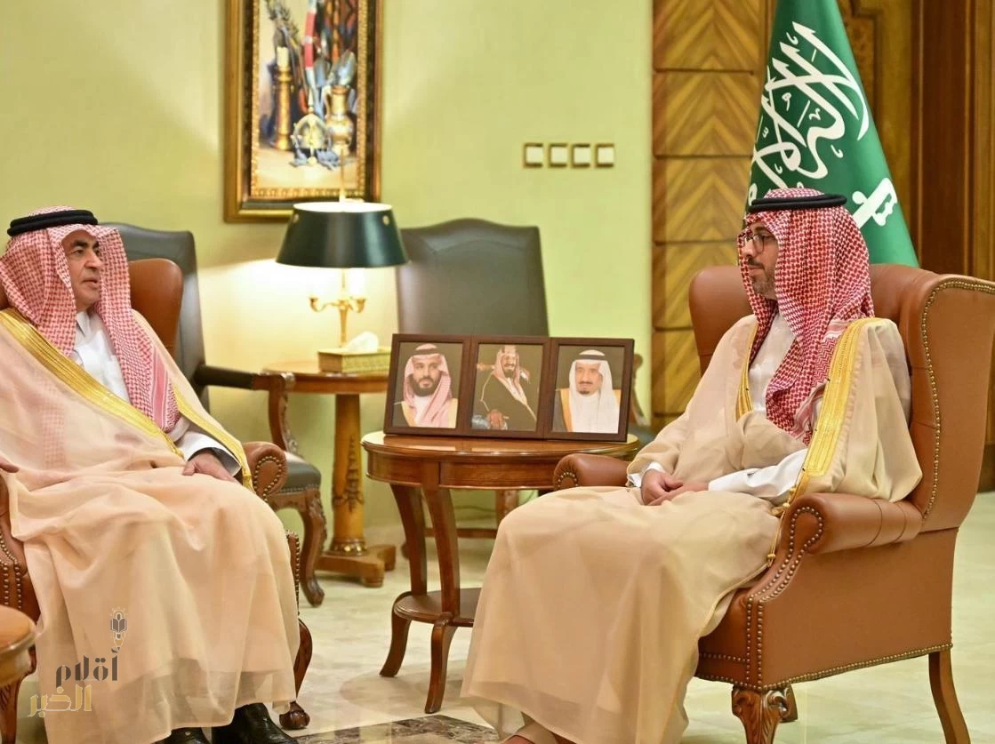 مُحافظ جدة يستقبل رئيس مجلس إدارة جمعيّة ترميم للتنميّة بمنطقة مكة