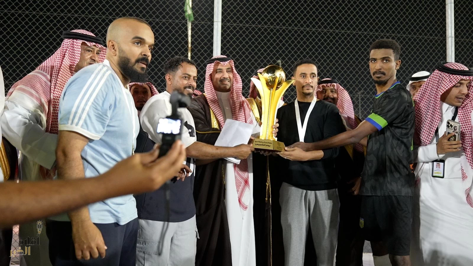 محافظ صبيا يتوج منتخب جازان بطلاً لدوري التأسيس