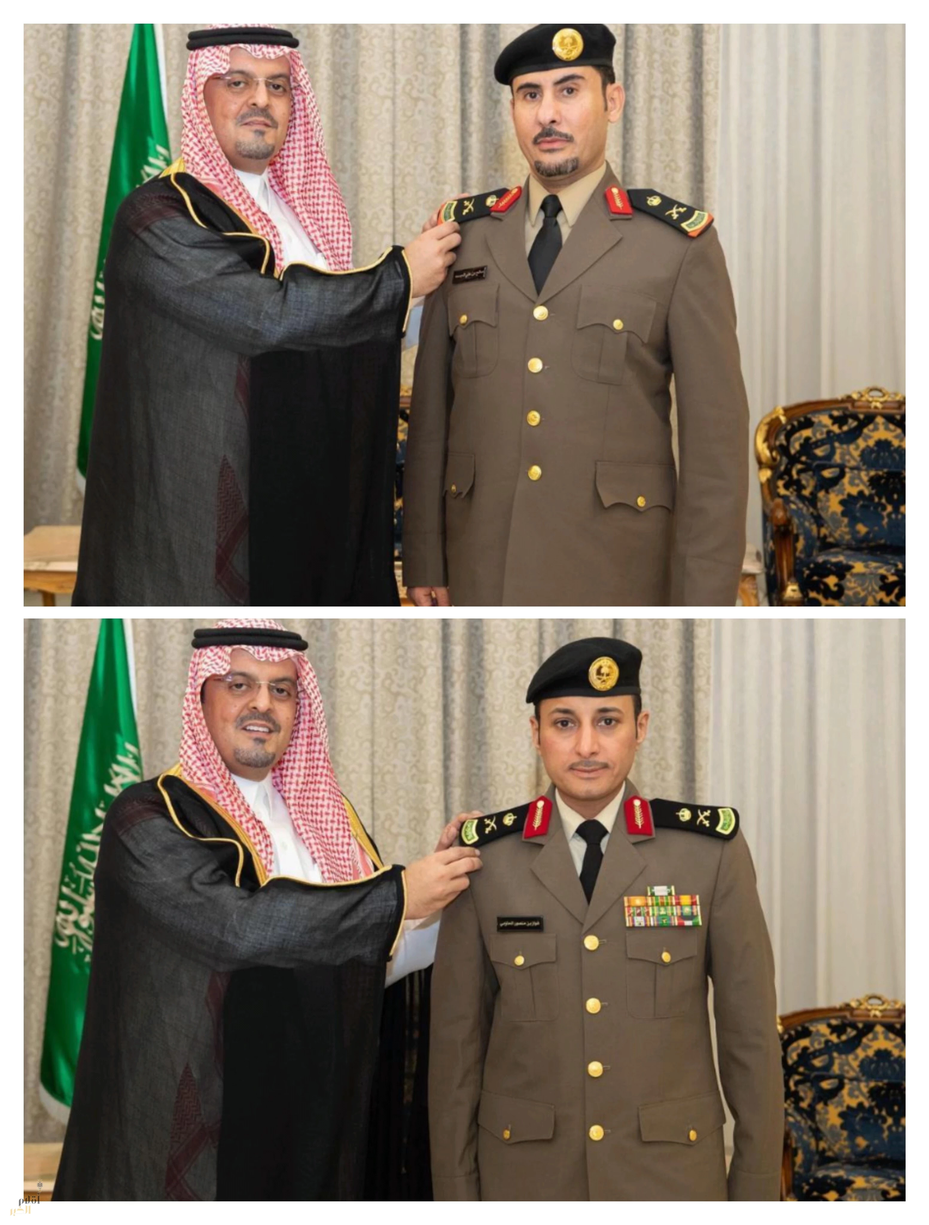 نائب أمير منطقة مكة المكرمة يقلد عدداً من القيادات الأمنيّة رتبهم الجديدة