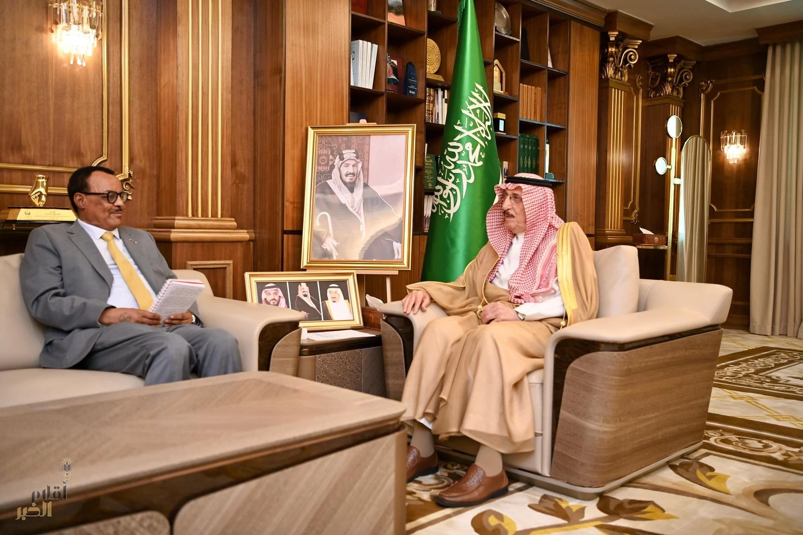 أمير منطقة جازان يستقبل القنصل العام لجمهورية إثيوبيا بجدة