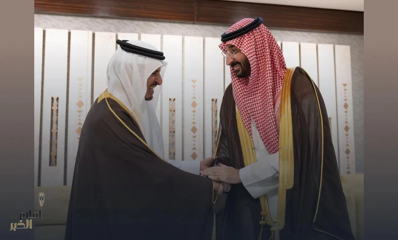 سمو وزير الحرس الوطني يستقبل نائب وزير الحرس الوطني بمناسبة تعيينه