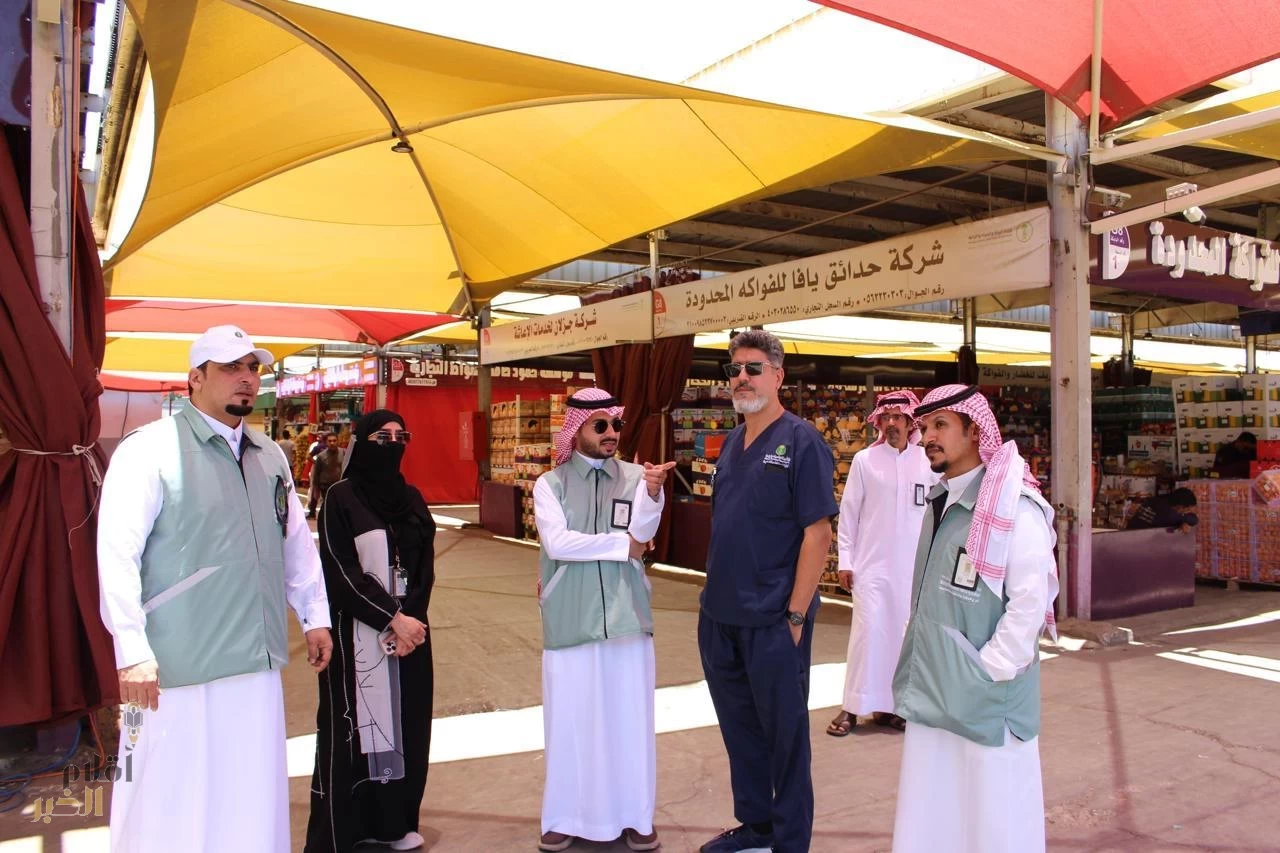 مدير بيئة جدة يتفقد جاهزيّة أسواق النفع العام والمسالخ استعداداً لموسم الحج وعيد الأضحى المبارك