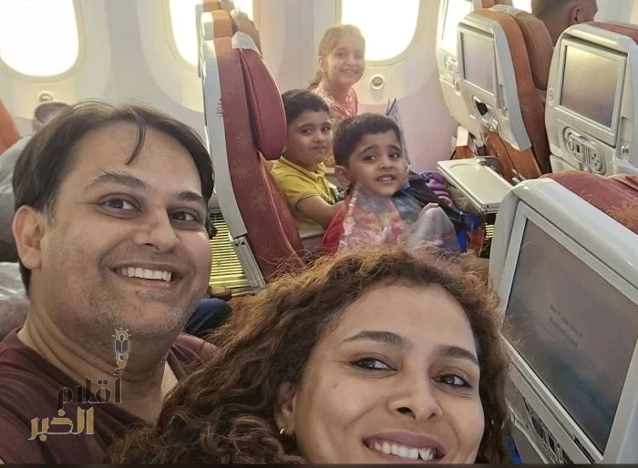 صورة “سيلفي” أخيرة لعائلة قبل تحطم الطائرة الهندية المنكوبة
