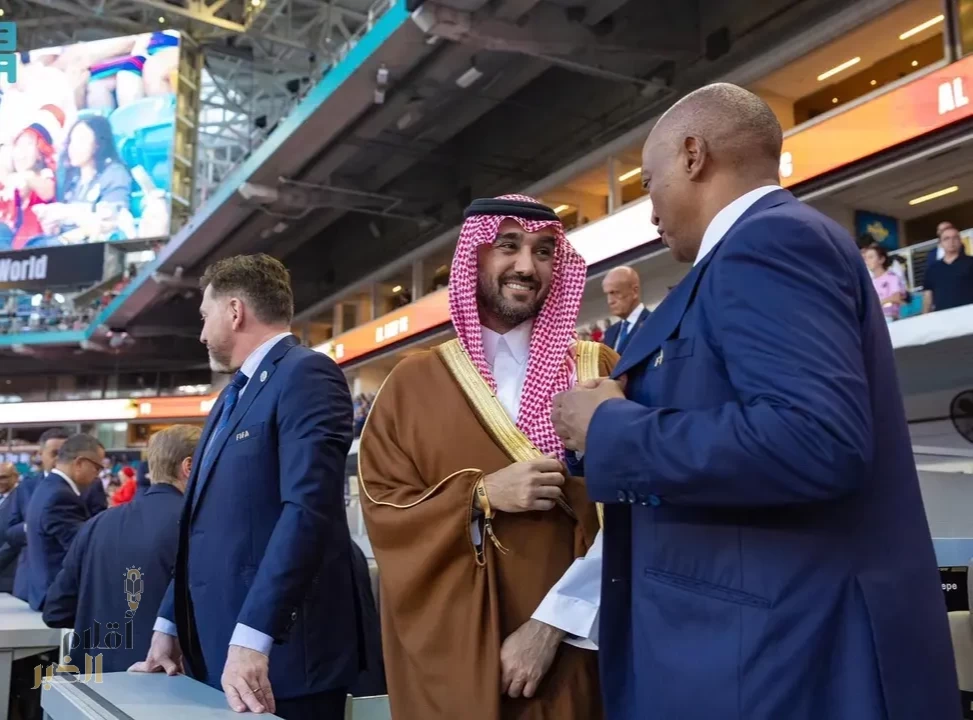 سمو وزير الرياضة يشهد المباراة الافتتاحية لبطولة كأس العالم للأندية 2025 في الولايات المتحدة الأمريكية