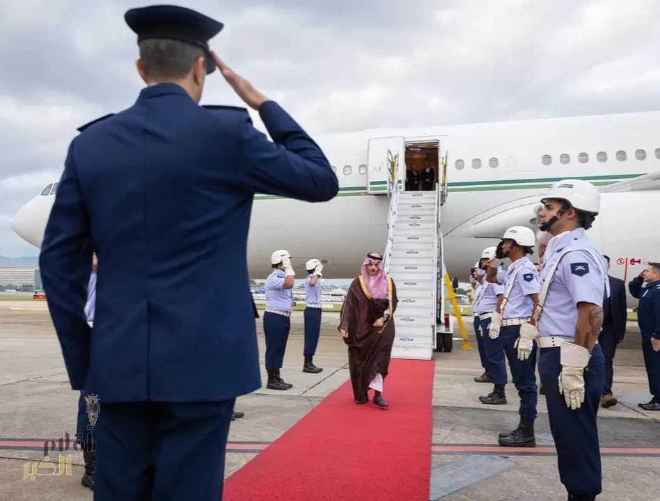 نيابةً عن سمو ولي العهد.. سمو وزير الخارجية يصل البرازيل للمشاركة في اجتماع قمة بريكس