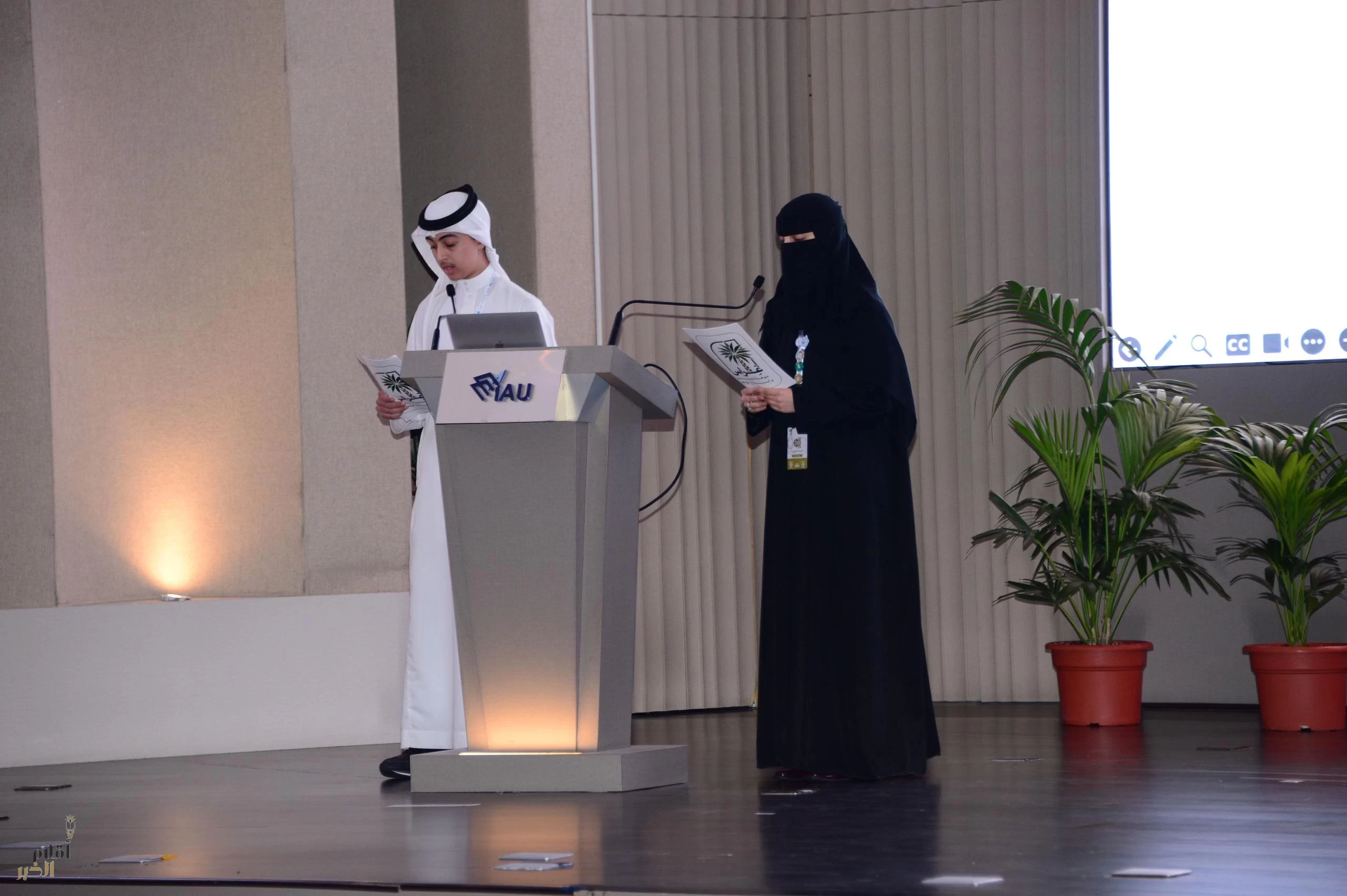 جامعة الإمام عبدالرحمن بن فيصل تختتم برنامج موهبة بمشاركة 320 طالبًا وطالبة