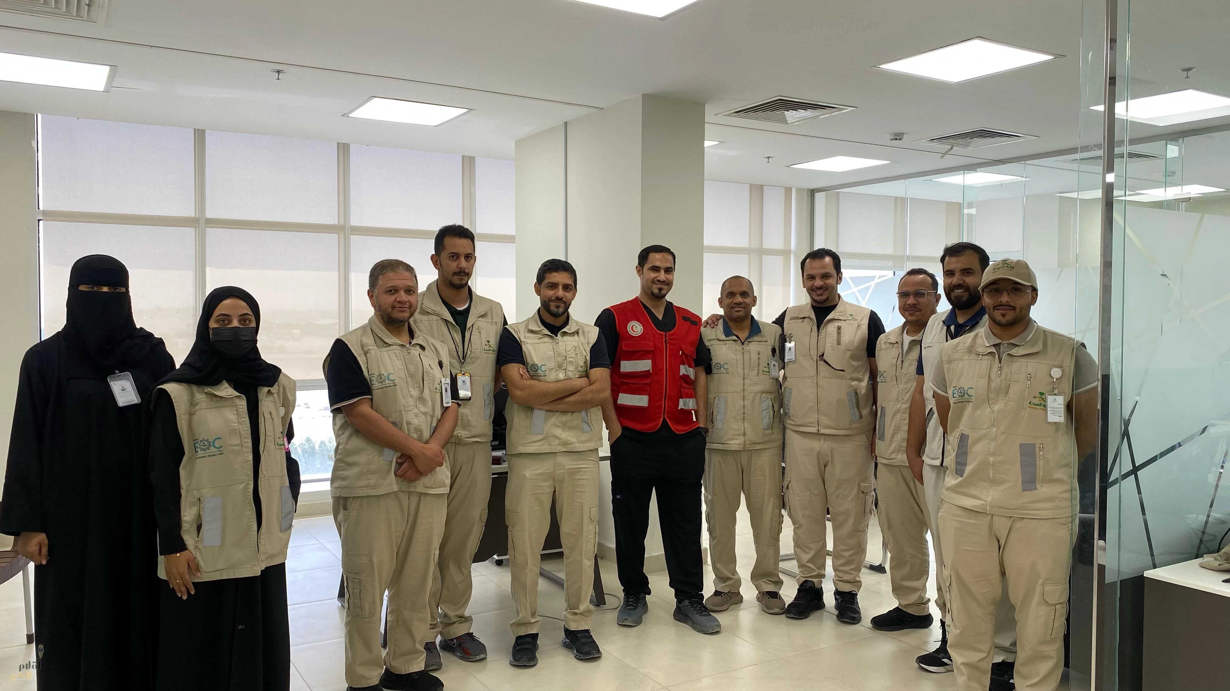 نجاح فرضية الهلال الأحمر لمشروع "معاذ" في فرع وزارة الصحة بالأحساء