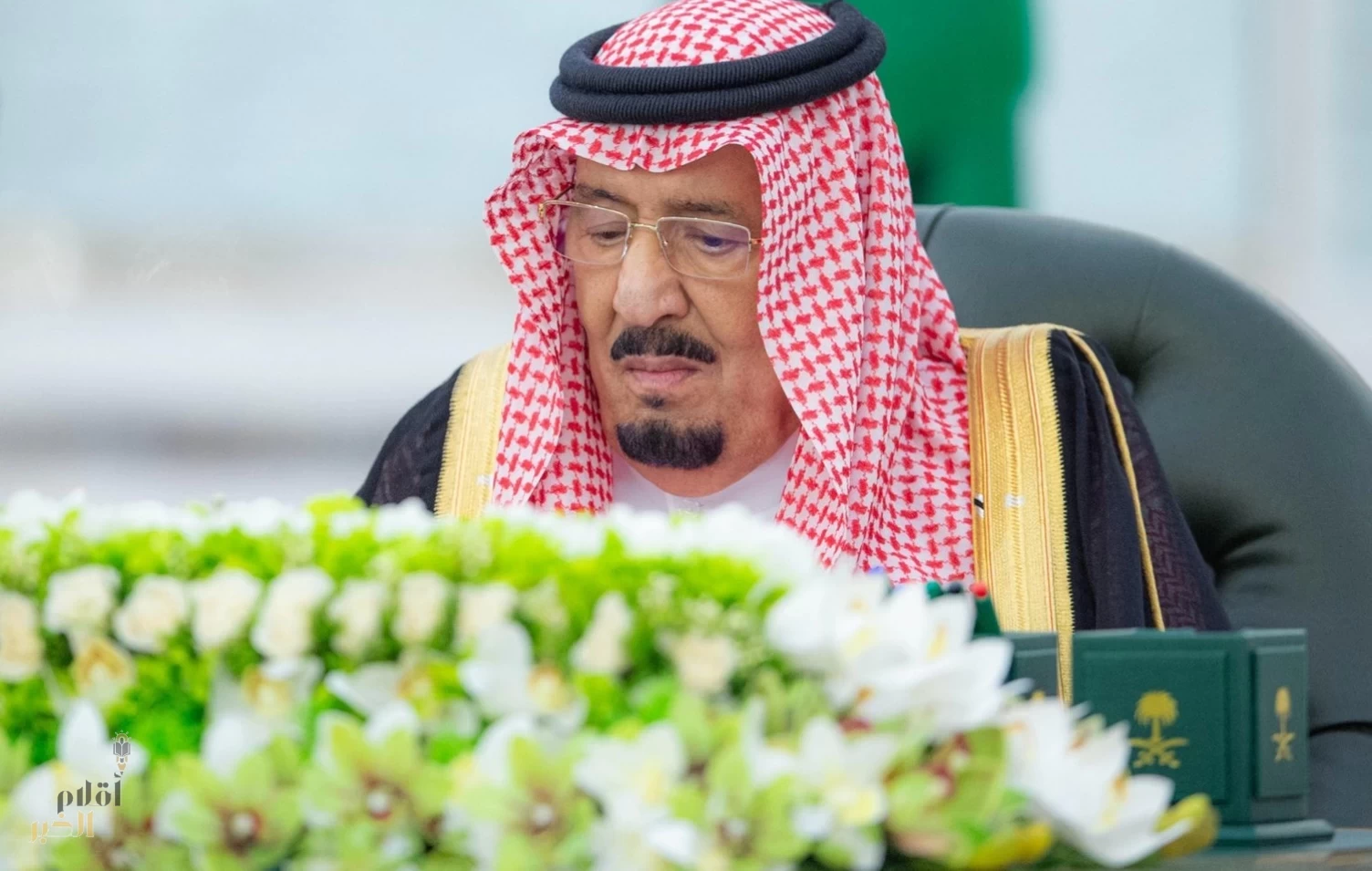 خادم_الحرمين_الشريفين يرأس جلسة مجلس_الوزراء