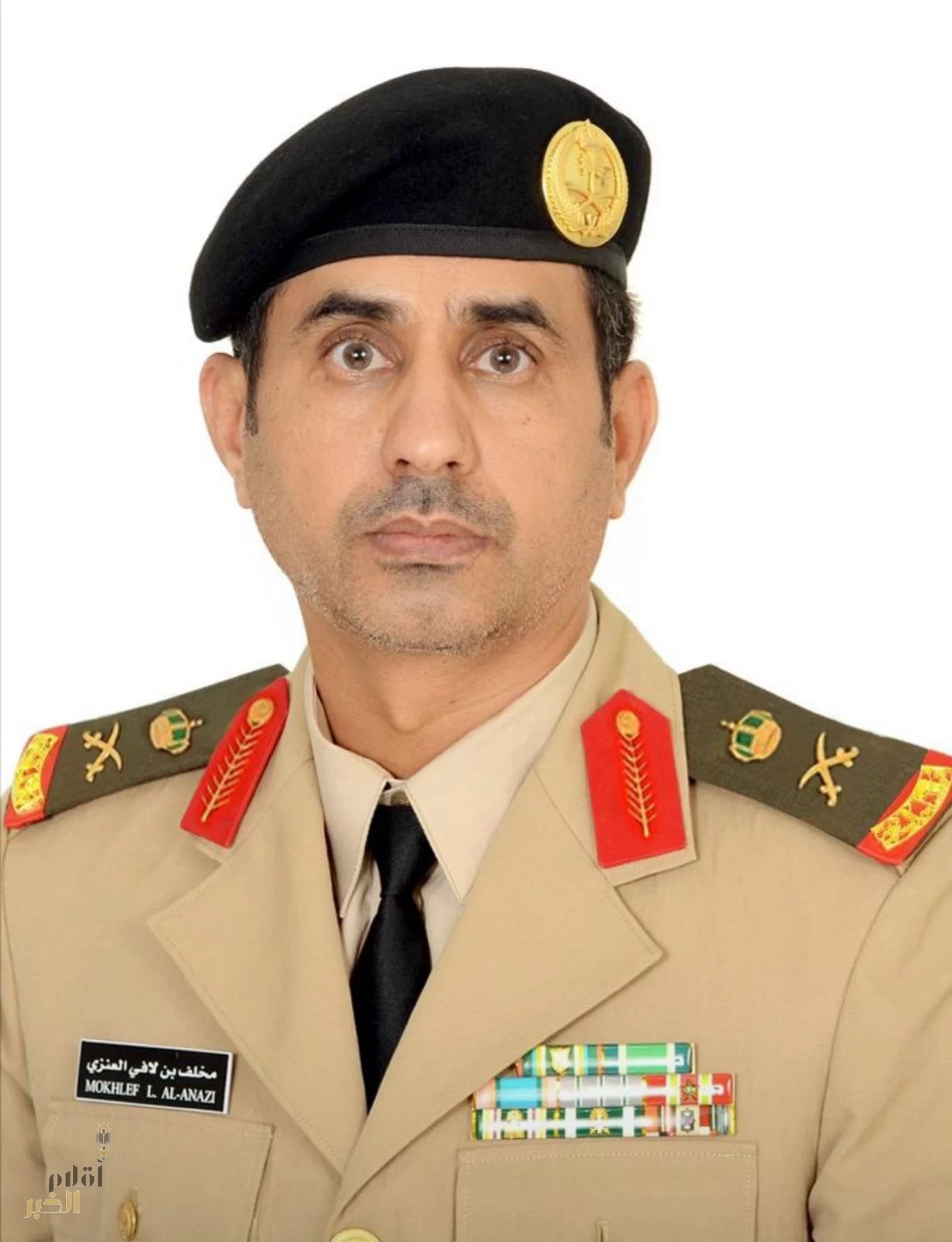 صدور الأمر السامي بترقية اللواء ركن مخلف بن لافي العنزي