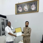 لواء الملك عبدالله الثامن عشر يشكر صحي الحصمة بجازان