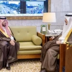 أمير منطقة الرياض يستقبل مدير عام مكتب التربية العربي لدول الخليج