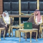/ أمير المنطقة الشرقية يستقبل منسوبي المؤسسة العامة للري