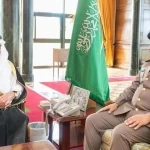أمير منطقة تبوك يستقبل مدير شرطة المنطقة