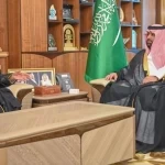 أمير جازان يستقبل المستشار الشرعي بفرع الإفتاء في المنطقة