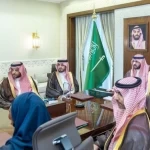 نائب أمير المنطقة الشرقية يستقبل رئيس مجلس إدارة جمعية الصمّان البيئية