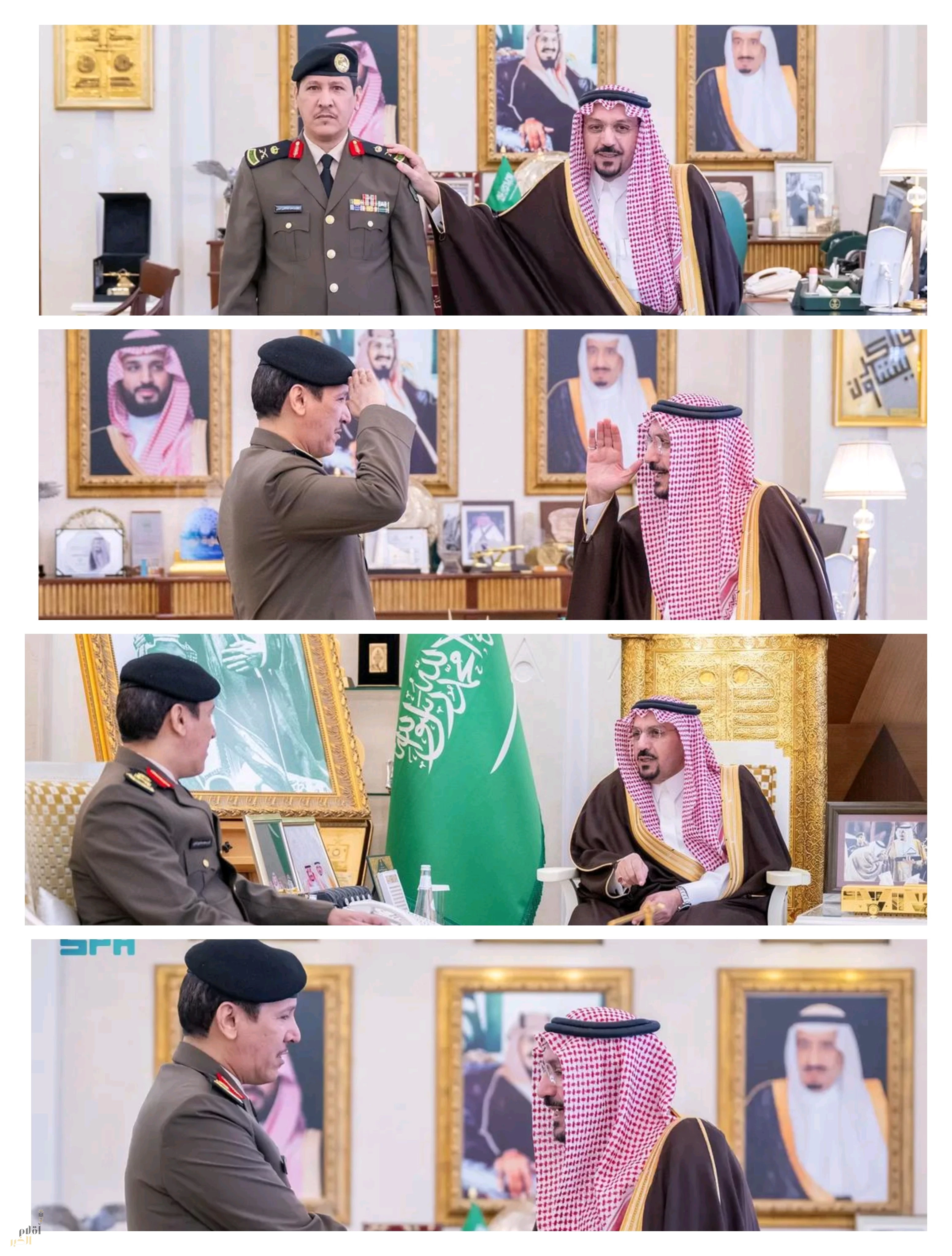 أمير القصيم يُقلّد مدير مكافحة المخدرات بالمنطقة رتبته الجديدة