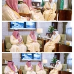 أمير منطقة الرياض يستقبل مساعد وزير البلديات والإسكان