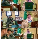 وكيل إمارة منطقة الرياض يستقبل مدير جوازات المنطقة المكلف