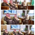 الأمير فيصل بن بندر بن عبدالعزيز يطَّلع على التقرير السنوي لأعمال الغرفة التجارية بالرياض