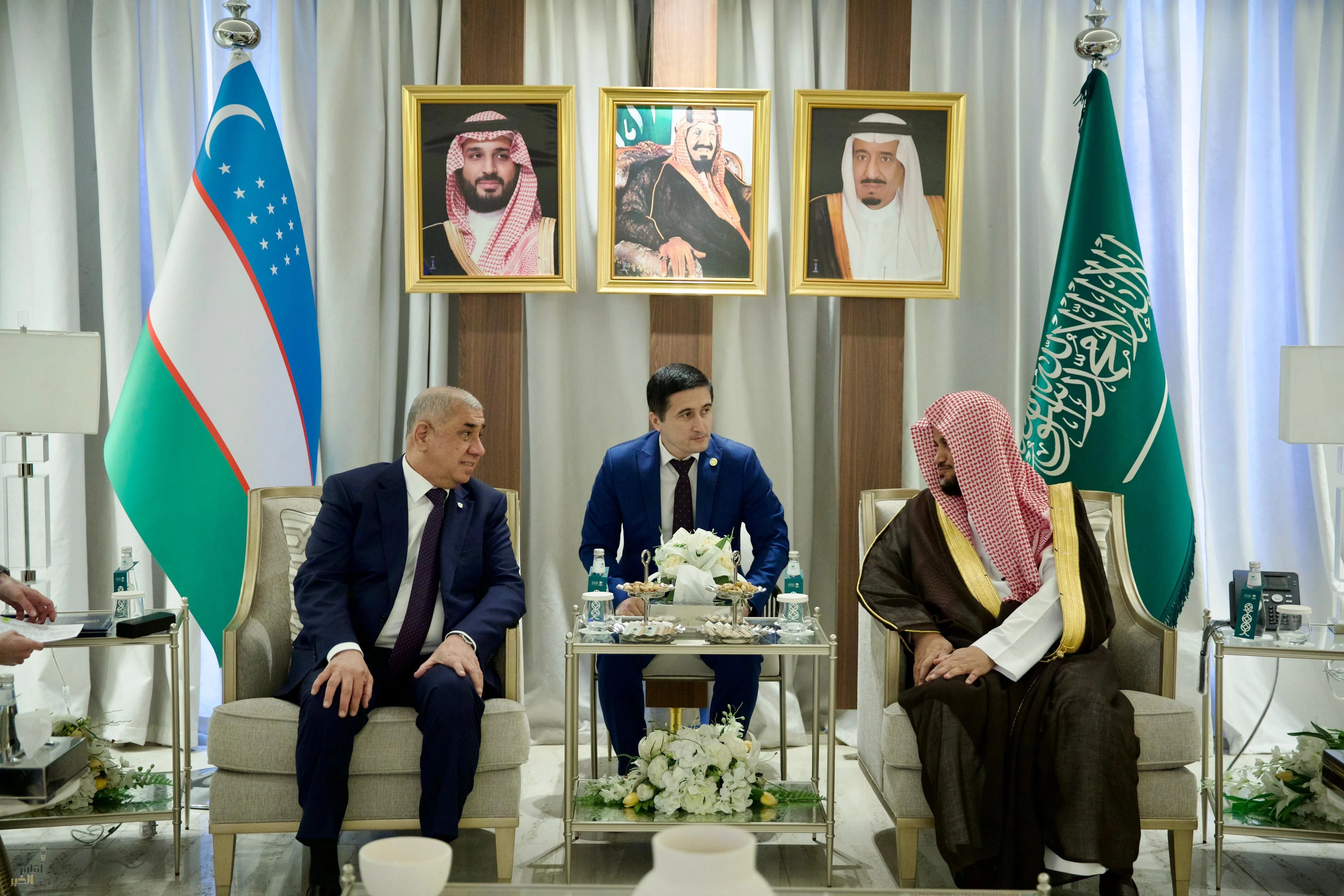 النائب العام يستقبل نظيره الأوزبكي ويوقعان برنامج تعاون مشترك